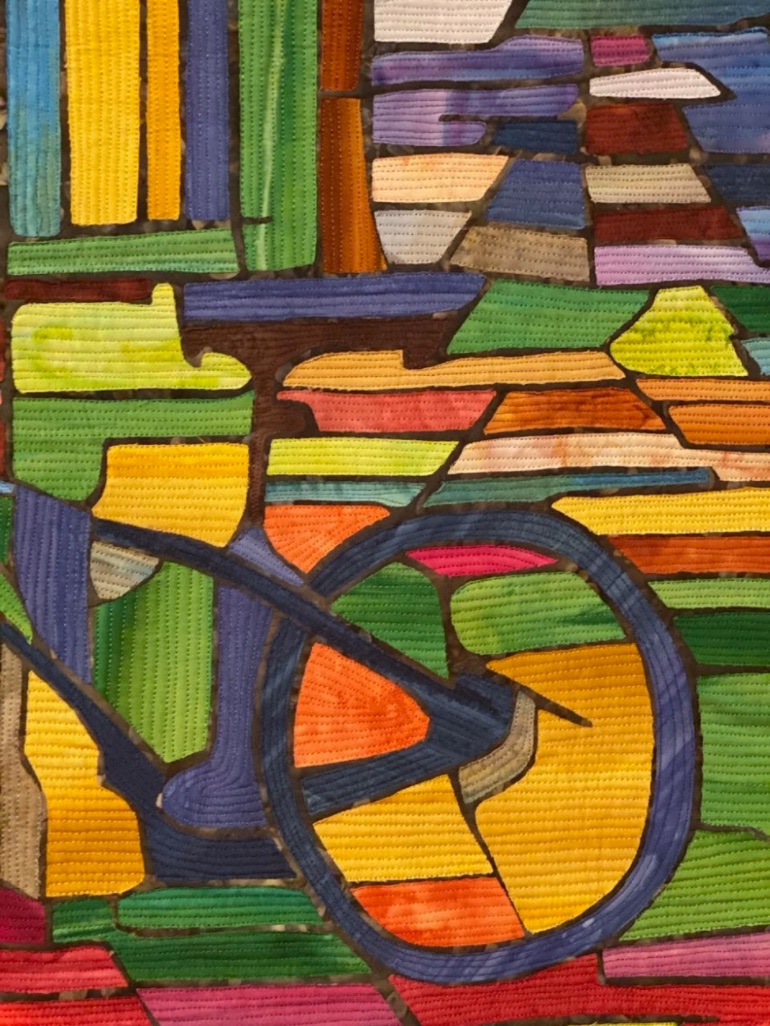 "Urban Wheels" by Inger Blood - Detail